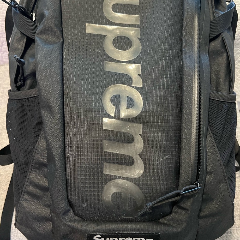 Supreme Authentic Black Backpack